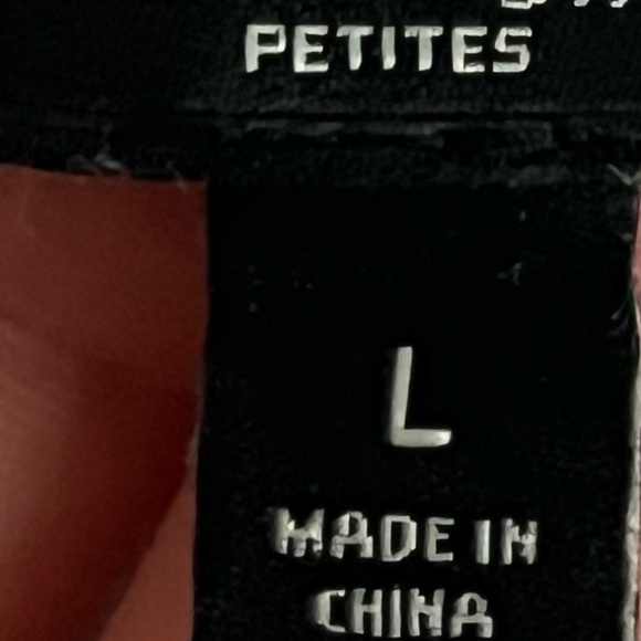 Talbots • Light Teal Blue Cardigan with Ruffle Trim - Picture 6 of 6